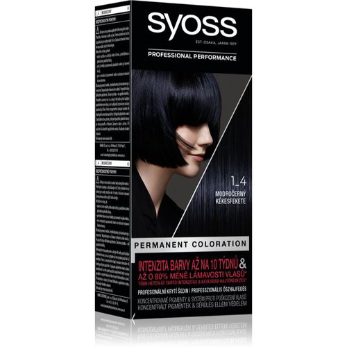 Color tinta permanente per capelli colore 1-4 Blue Black - Syoss - Modalova