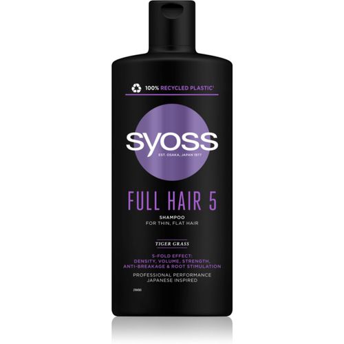 Full Hair 5 shampoo per capelli fini per volume e vitalità 440 ml - Syoss - Modalova