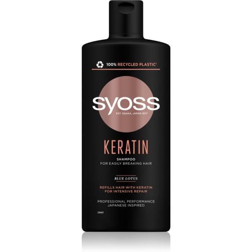 Keratin shampoo alla keratina contro la rottura dei capelli 440 ml - Syoss - Modalova