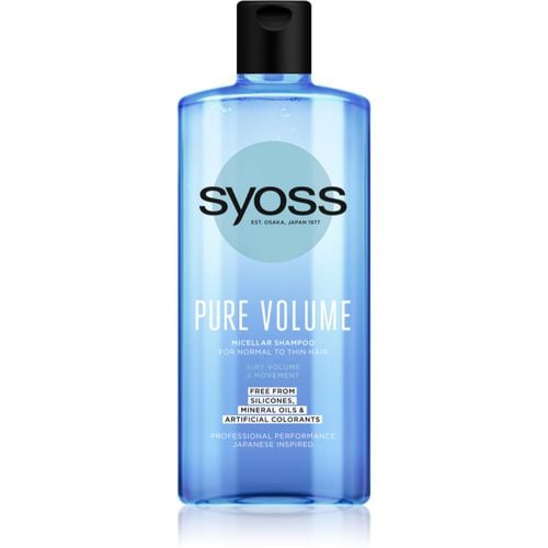 Pure Volume shampoo micellare volumizzante senza siliconi 440 ml - Syoss - Modalova