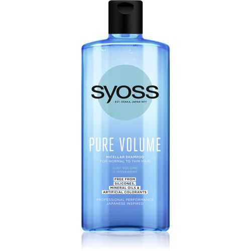 Pure Volume Volumen-Mizellen-Shampoo Silikonfrei 440 ml - Syoss - Modalova