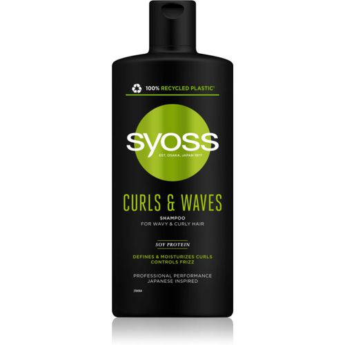 Curls & Waves Shampoo für lockige und wellige Haare 440 ml - Syoss - Modalova