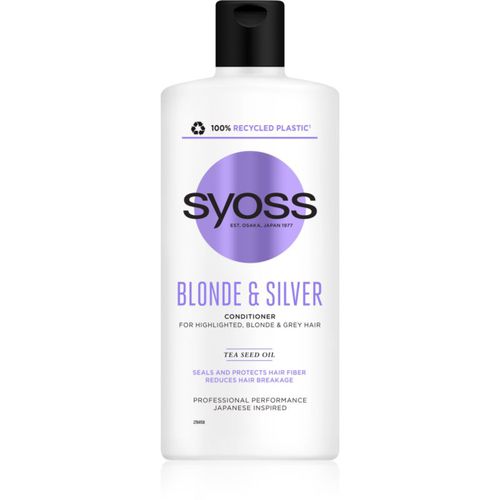 Blonde & Silver acondicionador para cabello rubio y canoso 440 ml - Syoss - Modalova