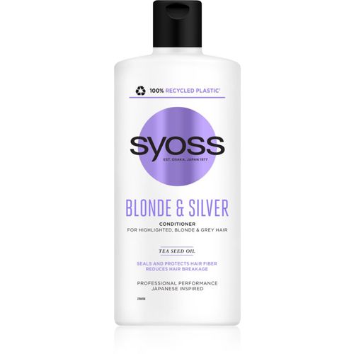 Blonde & Silver balsamo per capelli biondi e grigi 440 ml - Syoss - Modalova