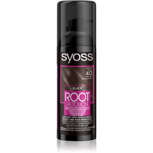 Root Retoucher colore per coprire la ricrescita in spray colore Black 120 ml - Syoss - Modalova