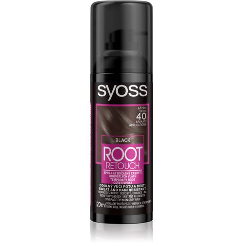 Root Retoucher Tönung für nachgewachsenes Haar im Spray Farbton Black 120 ml - Syoss - Modalova