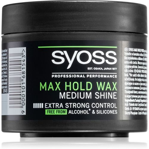 Max Hold cera modellante con fissaggio extra forte 150 ml - Syoss - Modalova