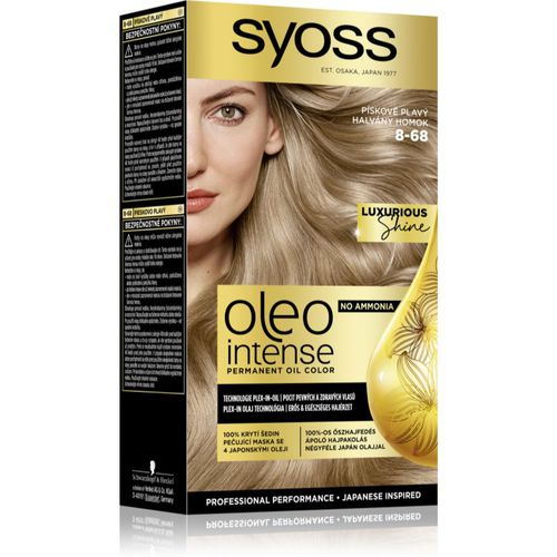 Oleo Intense Permanent-Haarfarbe mit Öl Farbton 8-68 Pale Sand 1 St - Syoss - Modalova