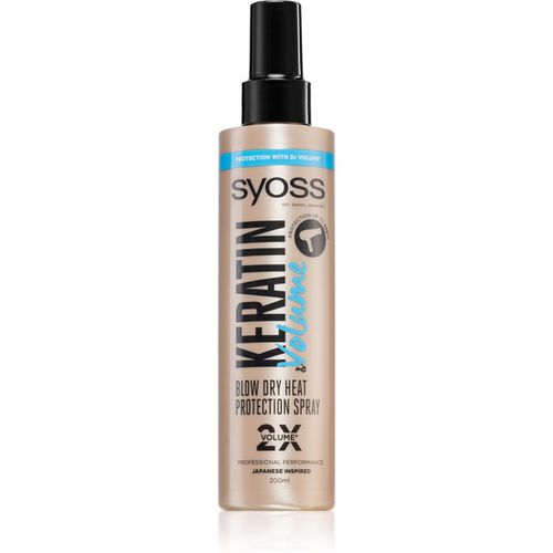 Keratin Hitzeschutz-Spray für das Haar für mehr Volumen 200 ml - Syoss - Modalova