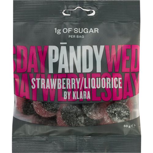 Candy Strawberry/Liquorice by Klara Geleebonbons 50 g - Pändy - Modalova