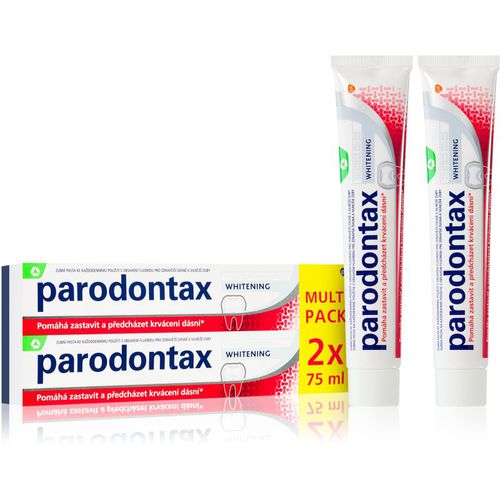 Whitening dentifricio sbiancante contro le gengive sanguinanti 2x75 ml - Parodontax - Modalova