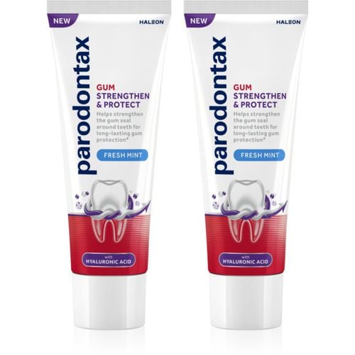 Strengthen and Protect Fresh Mint dentifricio 2x75 ml - Parodontax - Modalova