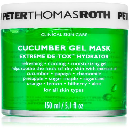 Cucumber De-Tox Gel Mask mascarilla gel hidratante para rostro y contorno de ojos 150 ml - Peter Thomas Roth - Modalova