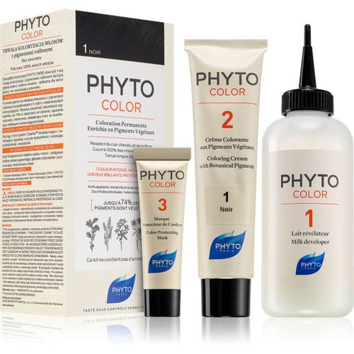 Color tinta per capelli senza ammoniaca colore 1 Noir 1 pz - Phyto - Modalova