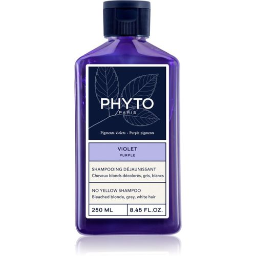 Purple No Yellow Shampoo champú tonificante para cabello rubio y con mechas 250 ml - Phyto - Modalova