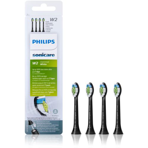 Sonicare Optimal White Standard HX6064/11 Ersatzkopf für Zahnbürste Black 4 St - Philips - Modalova