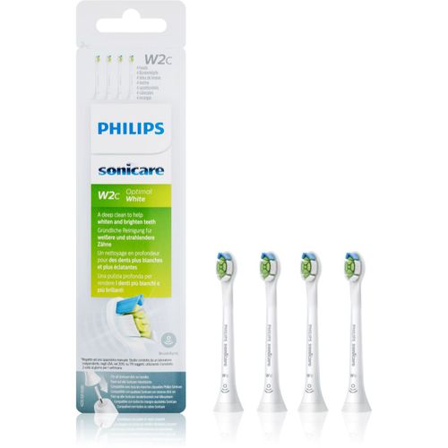 Sonicare Optimal White Compact HX6074/27 recambio para cepillo de dientes mini 4 ud - Philips - Modalova