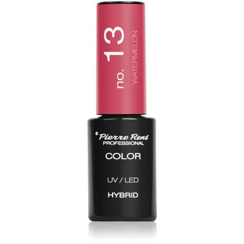 Nails Hybrid smalto gel per unghie con lampada UV/LED colore No. 13 Watermelon 6 ml - Pierre René - Modalova