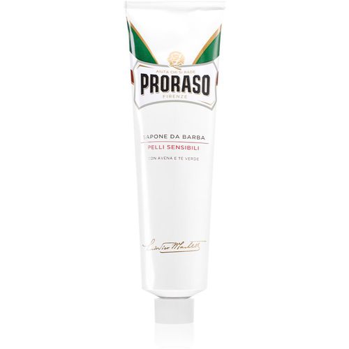 White jabón de afeitar para pieles sensibles en tubo 150 ml - Proraso - Modalova