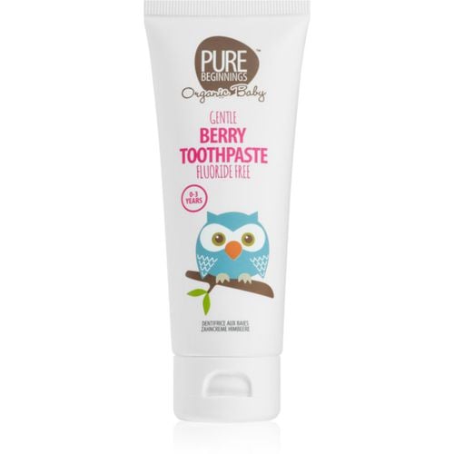 Organic Baby 0-3 years dentifricio per bebè e bambini Raspberry 75 ml - Pure Beginnings - Modalova