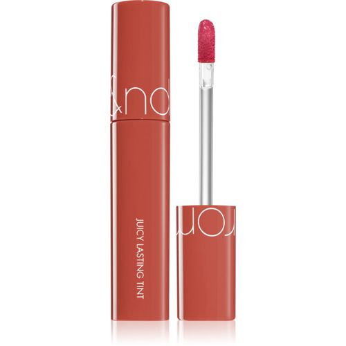 Juicy Lasting brillo para labios con alta pigmentación tono #18 Mulled Peach 5,5 g - rom&nd - Modalova