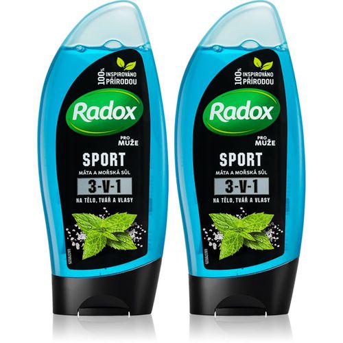 Sport Mint & Sea Salt gel de ducha refrescante formato ahorro - Radox - Modalova