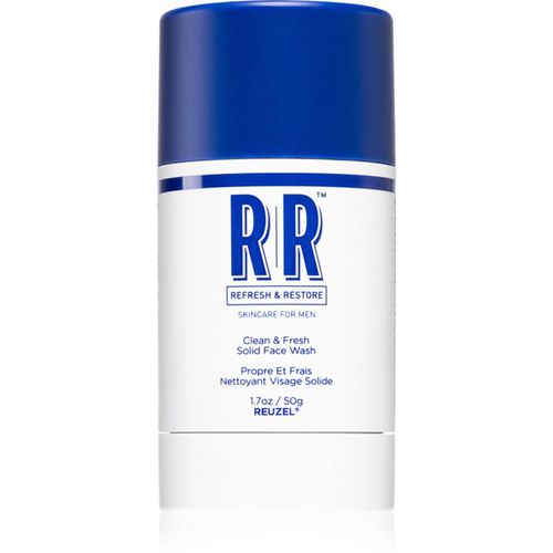 Refresh And Restore Clean And Fresh jabón limpiador sólido para el rostro para hombre 50 g - Reuzel - Modalova