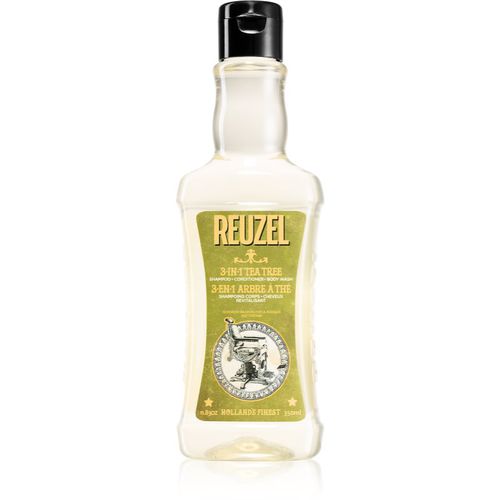 Tea Tree shampoo, balsamo e gel doccia 3 in 1 per uomo 350 ml - Reuzel - Modalova