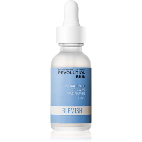 Blemish 2% Salicylic Acid & 5% Niacinamide siero lenitivo per pelli problematiche, acne 30 ml - Revolution Skincare - Modalova