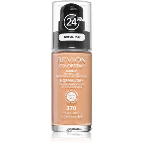 ColorStay™ fondotinta lunga tenuta per pelli normali e secche colore 370 Toast 30 ml - Revlon Cosmetics - Modalova