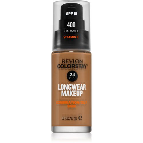 ColorStay™ langanhaltendes mattierendes Make up für fettige und Mischhaut Farbton 400 Caramel 30 ml - Revlon Cosmetics - Modalova