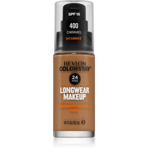 ColorStay™ maquillaje matificante de larga duración para pieles grasas y mixtas tono 400 Caramel 30 ml - Revlon Cosmetics - Modalova