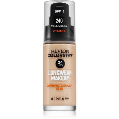 ColorStay™ fondotinta opacizzante lunga tenuta per pelli grasse e miste colore 240 Medium Beige 30 ml - Revlon Cosmetics - Modalova