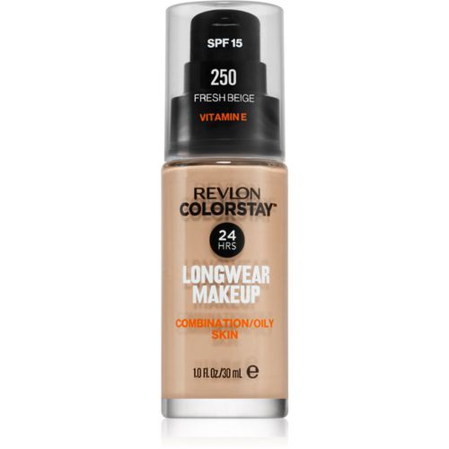 ColorStay™ fondotinta opacizzante lunga tenuta per pelli grasse e miste colore 250 Fresh Beige 30 ml - Revlon Cosmetics - Modalova