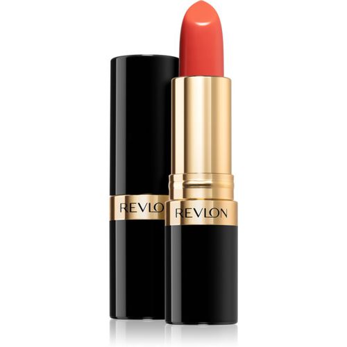 Super Lustrous™ barra de labios con textura de crema tono 750 Kiss Me Coral 4,2 g - Revlon Cosmetics - Modalova