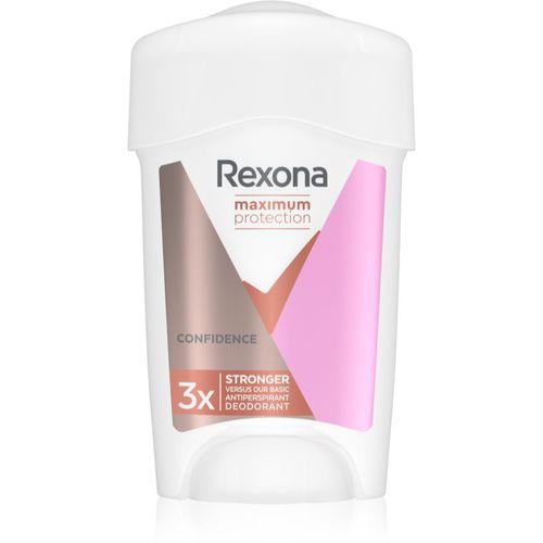 Maximum Protection Antiperspirant antitraspirante in crema contro la sudorazione eccessiva Confidence 45 ml - Rexona - Modalova