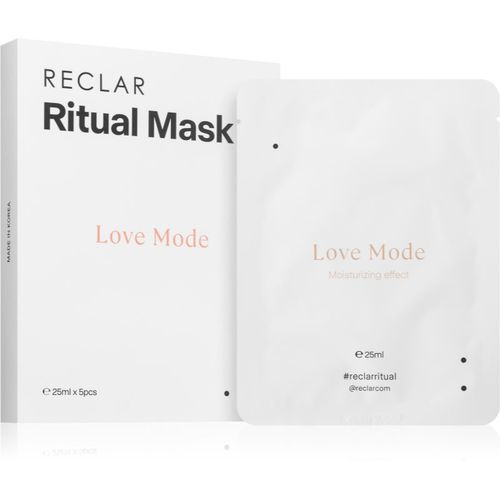 Ritual Mask Love Mode Mascarilla facial de hoja un solo uso para todo tipo de pieles 5 ud - RECLAR - Modalova