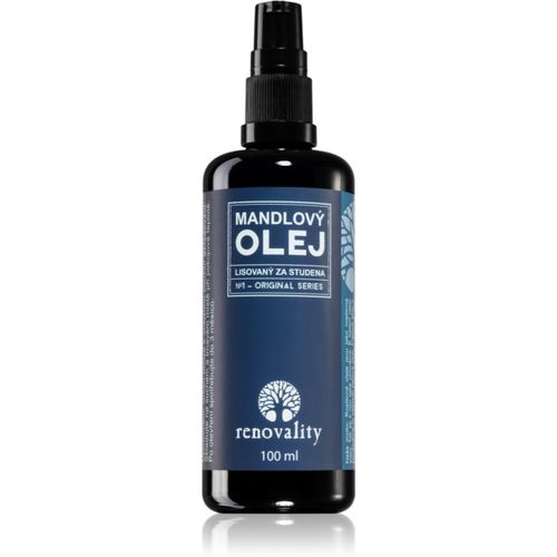 Original Series Cold-Pressed Almond Oil olio viso per pelli secche 100 ml - Renovality - Modalova