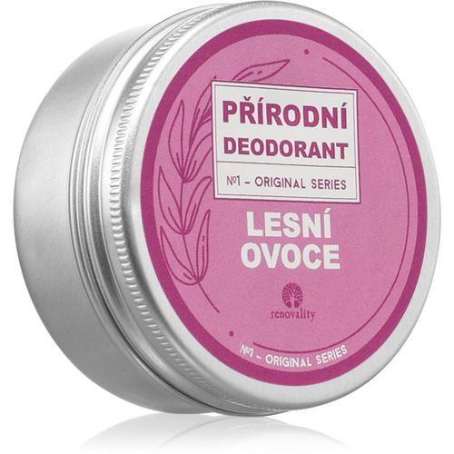 Original Series Natural Deodorant deodorante solido con profumazione Forest Fruits 50 ml - Renovality - Modalova