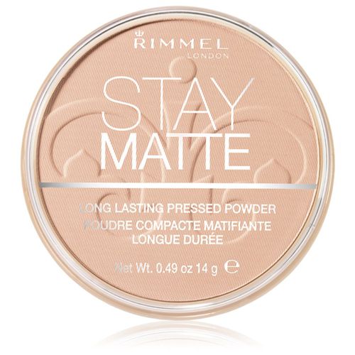 Stay Matte cipria colore 003 Peach Glow 14 g - Rimmel - Modalova