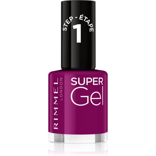 Super Gel esmalte para uñas en gel sin usar lámpara UV/LED tono 025 Urban Purple 12 ml - Rimmel - Modalova