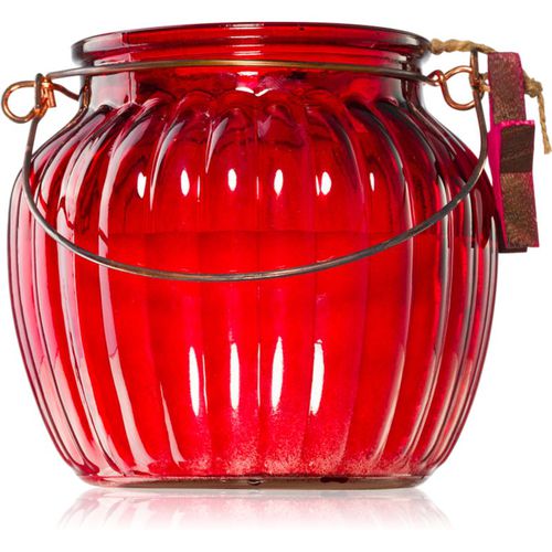 Candle With Handle Red candela profumata 11 cm - Wax Design - Modalova