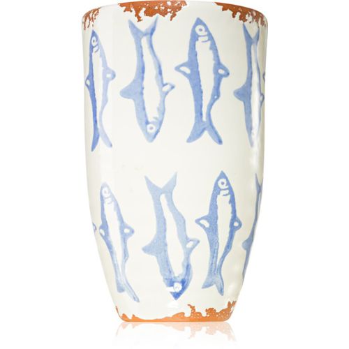 Fish Blue Mediterranean candela profumata 21x13 cm - Wax Design - Modalova