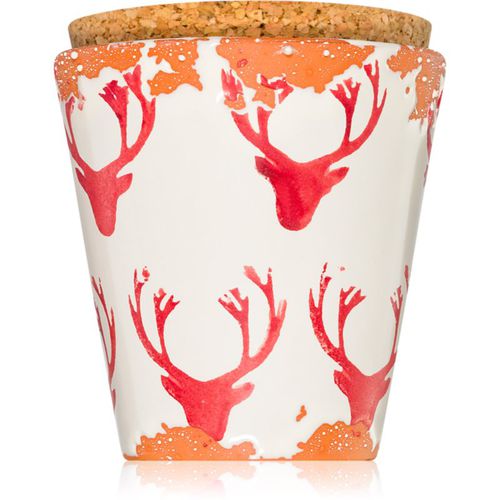 Deer Red candela profumata 8 cm - Wax Design - Modalova