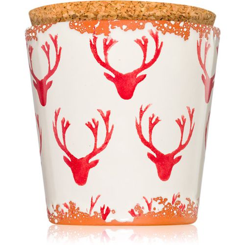 Deer Red candela profumata 10 cm - Wax Design - Modalova