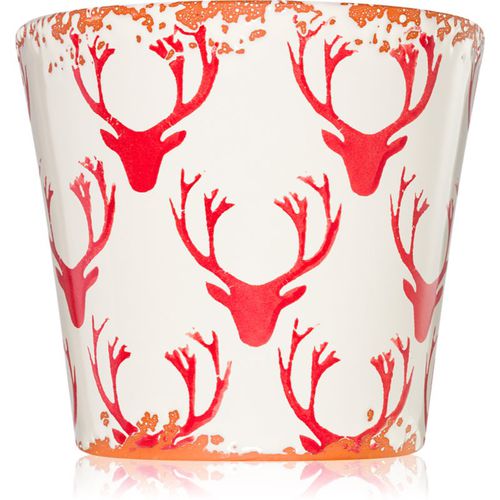 Deer Red candela profumata 14 cm - Wax Design - Modalova