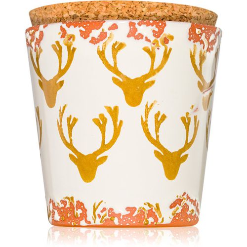 Deer Brown candela profumata 10 cm - Wax Design - Modalova