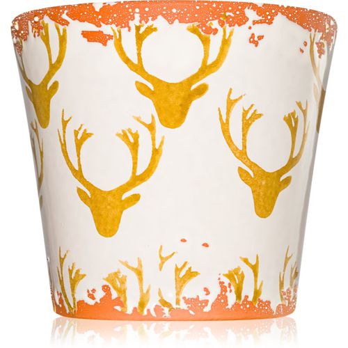 Deer Brown candela profumata 14 cm - Wax Design - Modalova