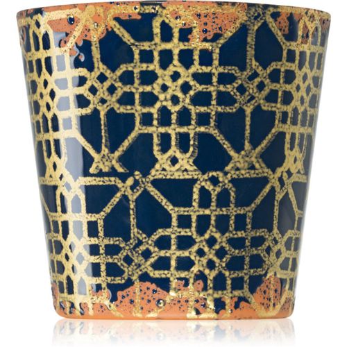 Lattice Midnight Blue Spa Water candela profumata 10x10 cm - Wax Design - Modalova