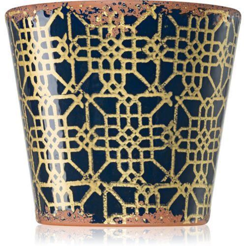 Lattice Midnight Blue Spa Water candela profumata 14x12,5 cm - Wax Design - Modalova